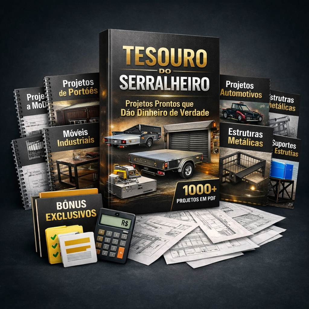 Pack completo Tesouro do Serralheiro