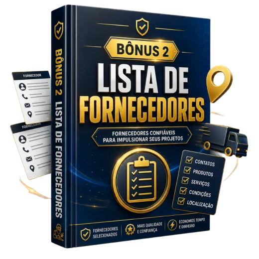 BÔNUS 2 — Lista de Fornecedores